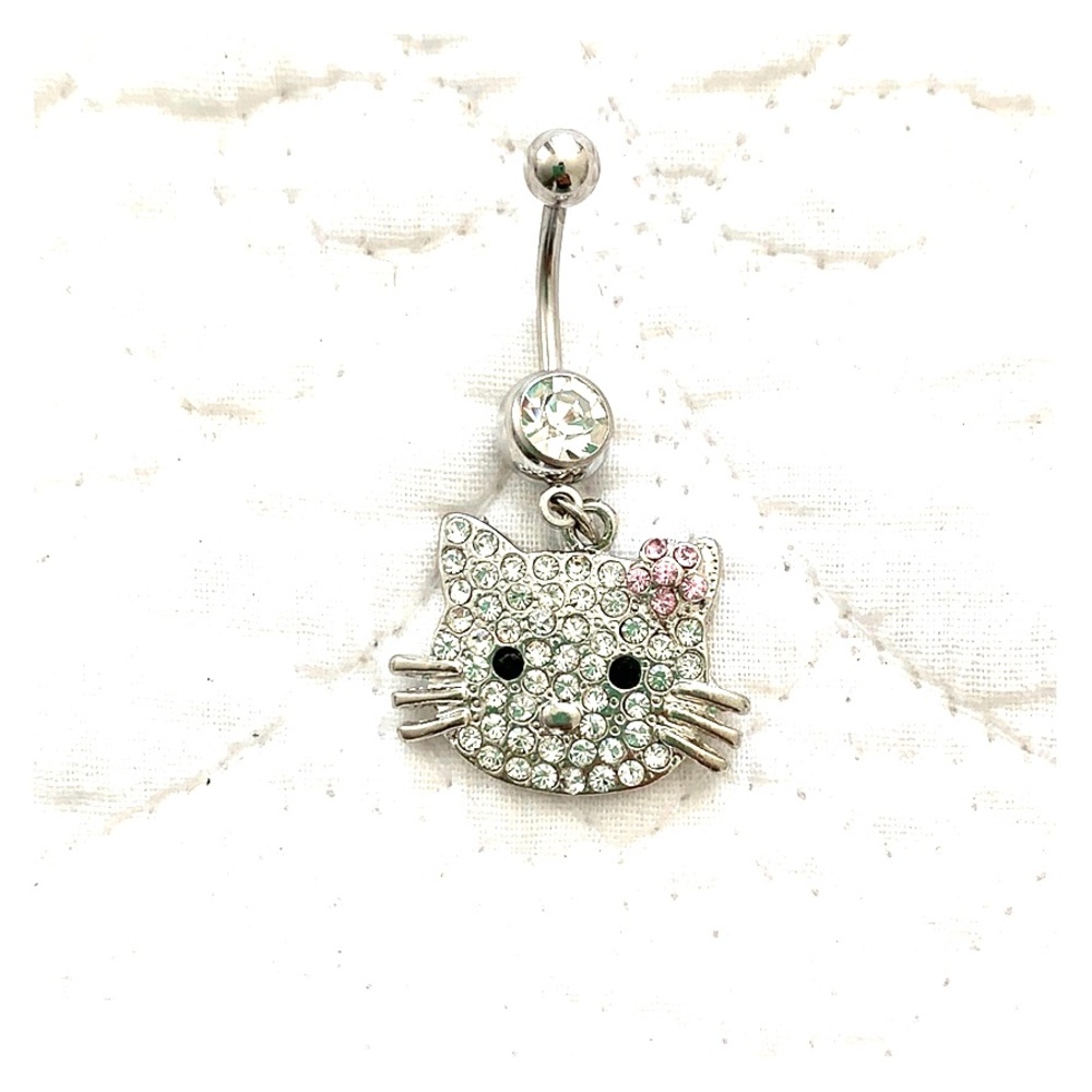 NEW Hello Kitty Belly Button Ring